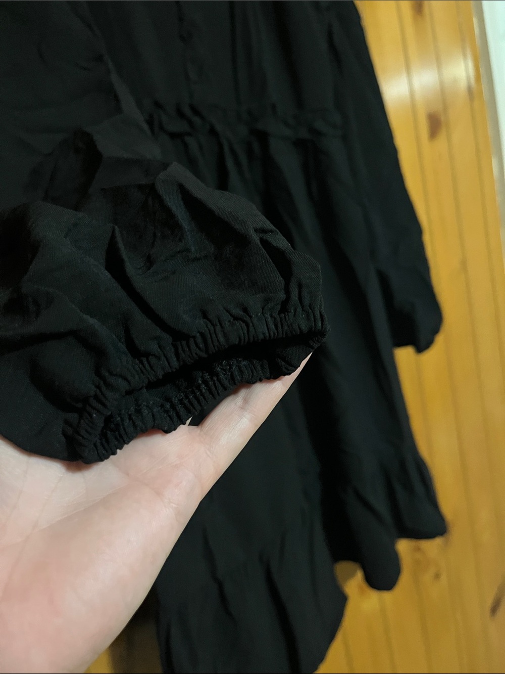 Dokotoo Empire Waist Ruffle Smocked Casual Mini Dress - Picture 8 of 10